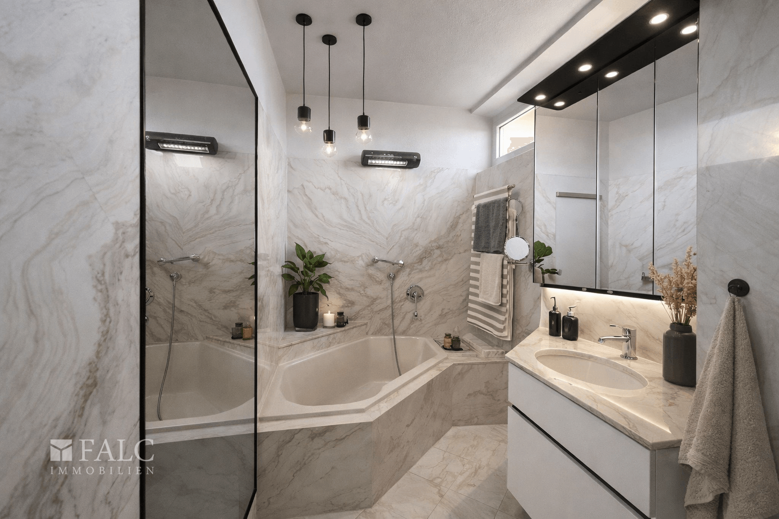 Einrichtungsbeispiel Bad